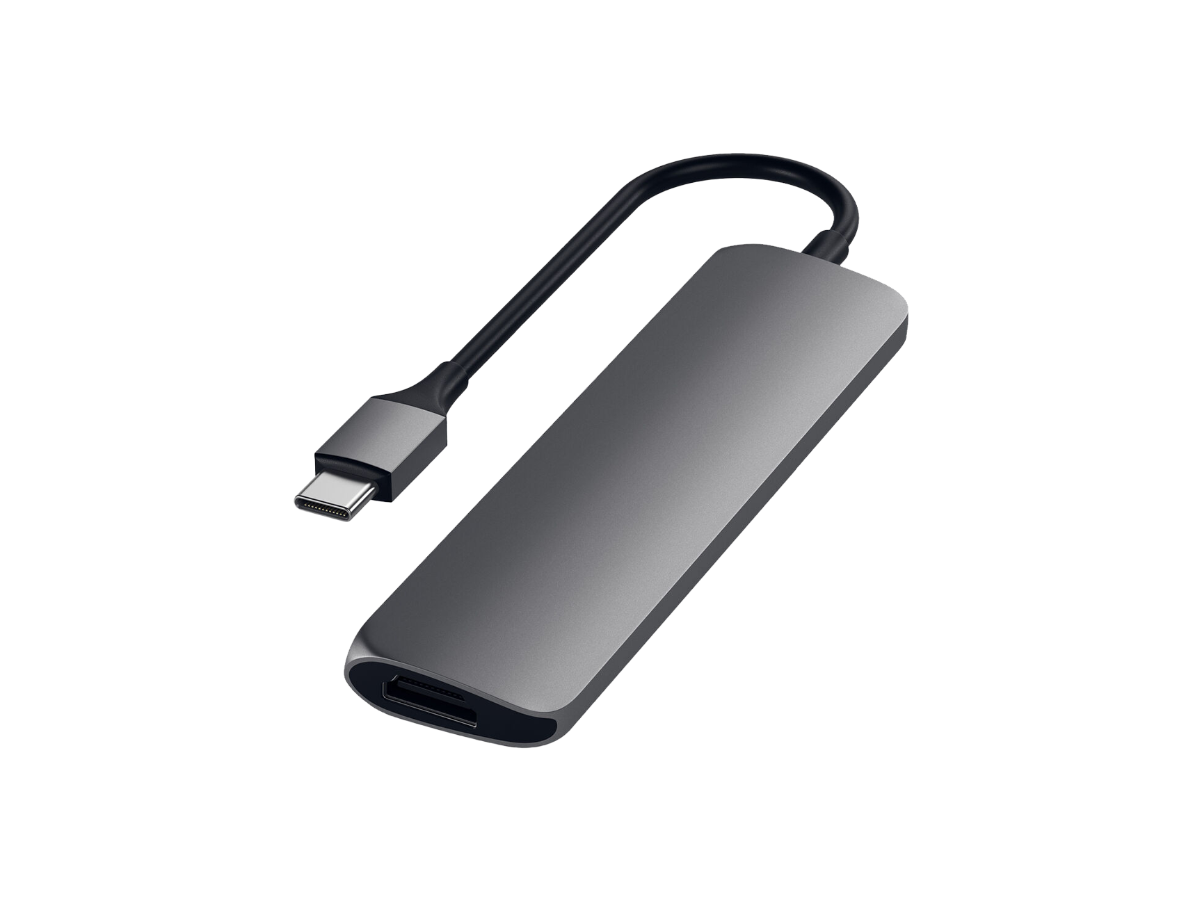 Satechi Slim Aluminum Type-C Multi-Port Adapter V2