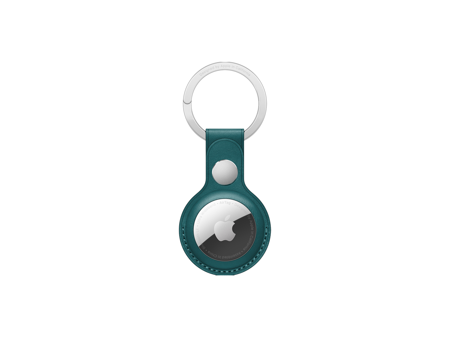 AirTag Leather Key Ring | Forest Green AirTag Leather Key Ring | Forest Green