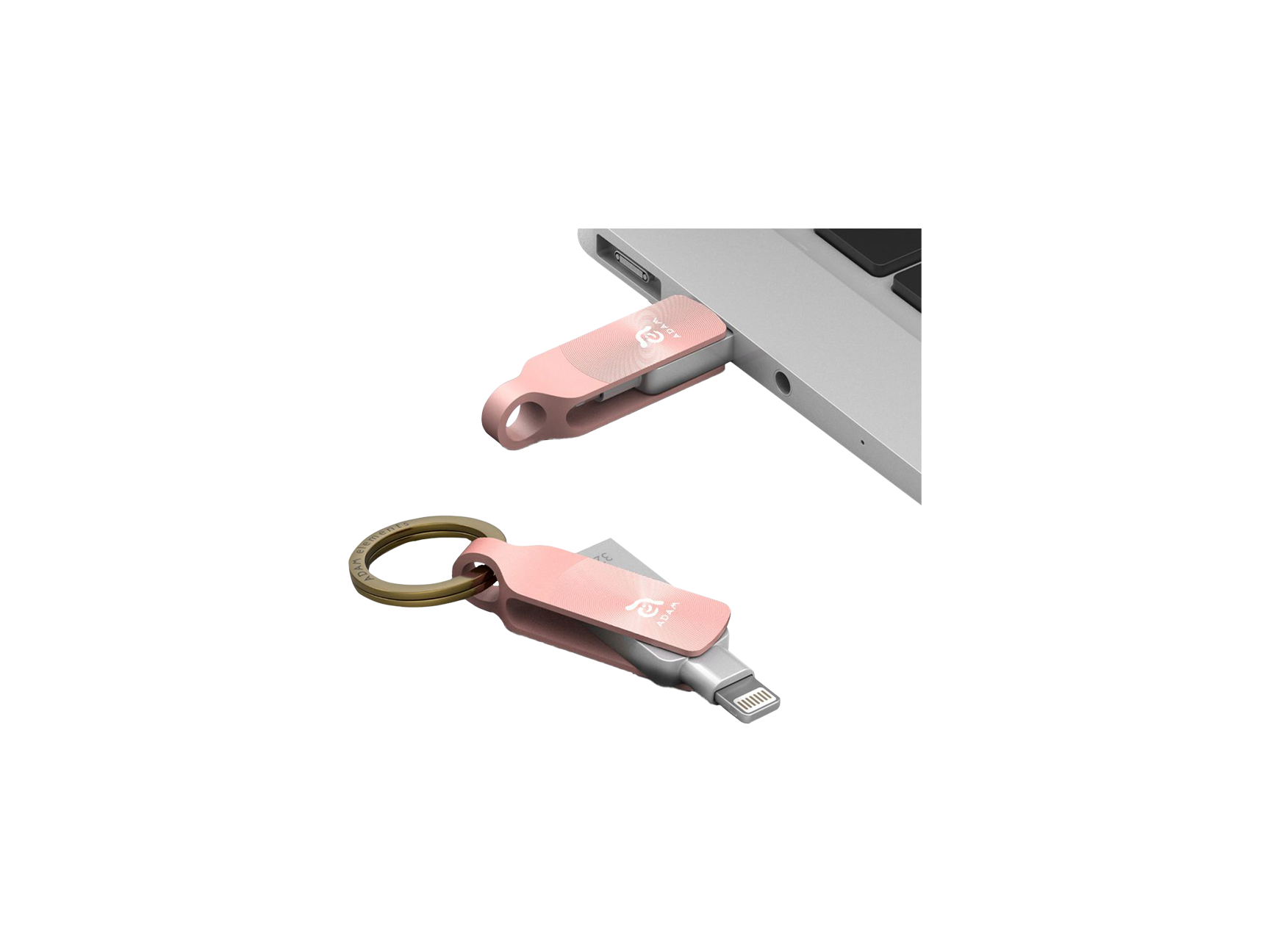 Adam Elements iKlips Duo+ 128GB MFi Certified Flash Drive Adam Elements iKlips Duo+ 128GB MFi Certified Flash Drive