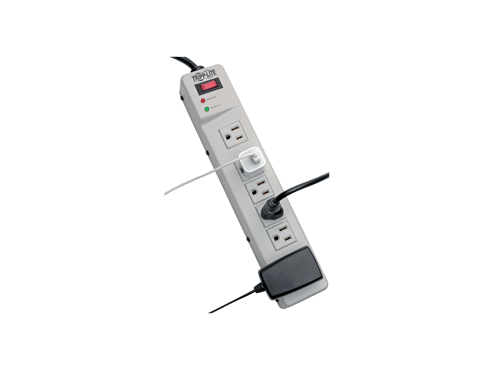 Tripp Lite 6 Right Angle Outlet Surge Protector 6ft Power Strip Tripp Lite 6 Right Angle Outlet Surge Protector 6ft Power Strip