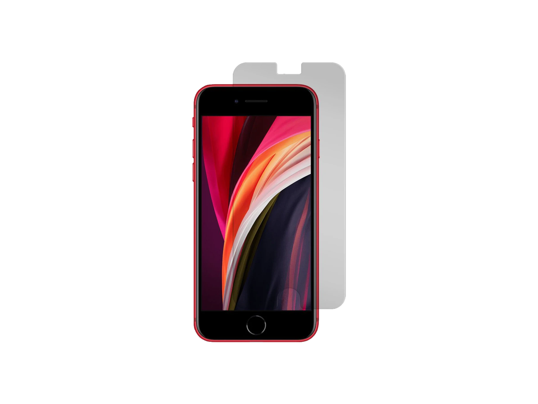 Black Ice+ Glass Edition Tempered Glass Screen Protector For iPhone SE Black Ice+ Glass Edition Tempered Glass Screen Protector For iPhone SE