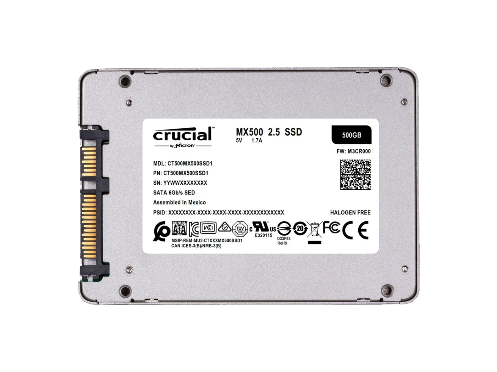 Crucial MX500 1TB Internal SSD Crucial MX500 1TB Internal SSD