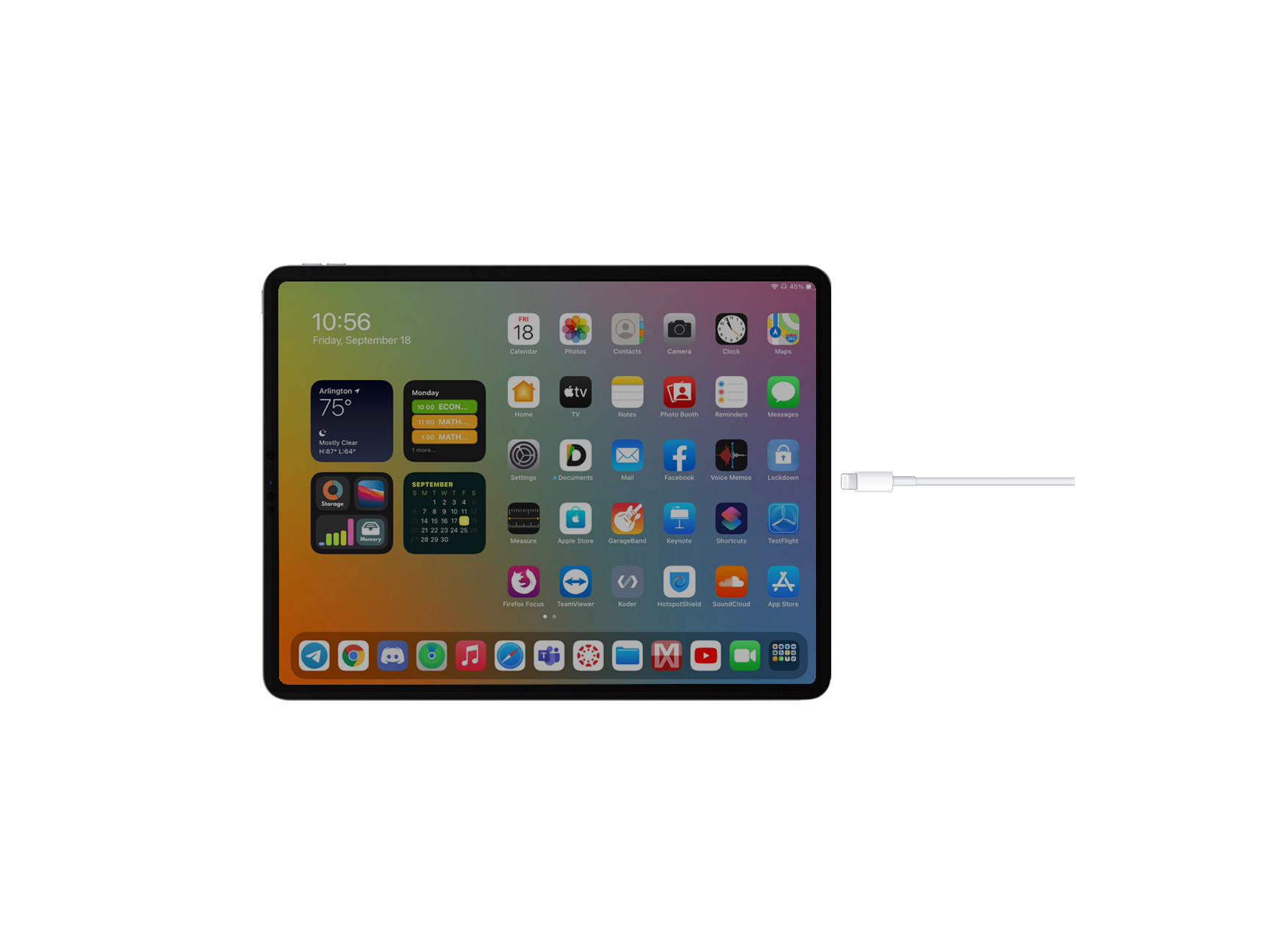 Apple USB-C to Lightning Cable (2m) Apple USB-C to Lightning Cable (2m)