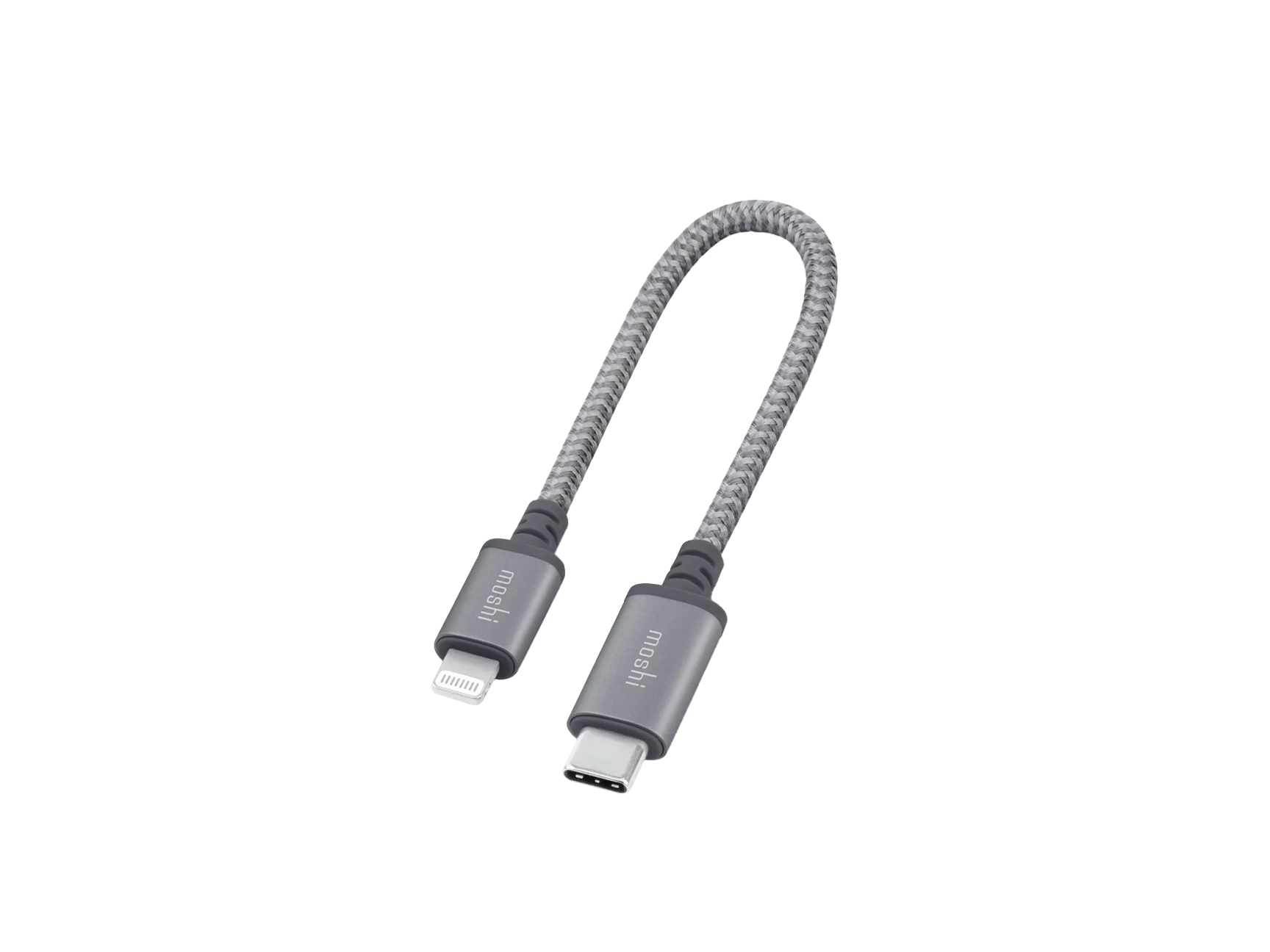 Moshi Integra USB-C Charge Cable with Lightning Connector (0.8 ft / 0.25 m) Moshi Integra USB-C Charge Cable with Lightning Connector (0.8 ft / 0.25 m)
