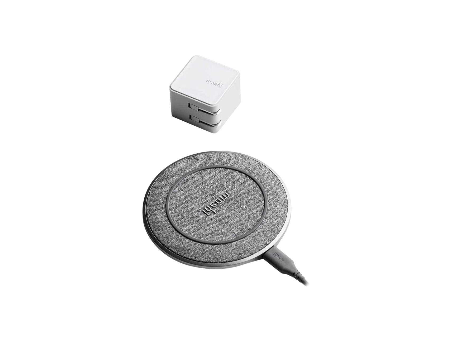 Moshi Otto Q Fast Wireless Charger Bundle Qi-certfied Moshi Otto Q Fast Wireless Charger Bundle Qi-certfied