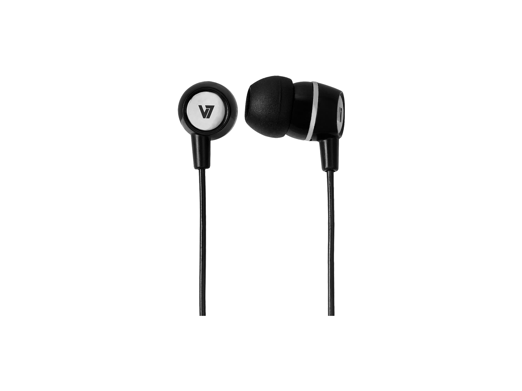 V7 Noise Isolating Stereo Earbuds with Inline Mic V7 Noise Isolating Stereo Earbuds with Inline Mic
