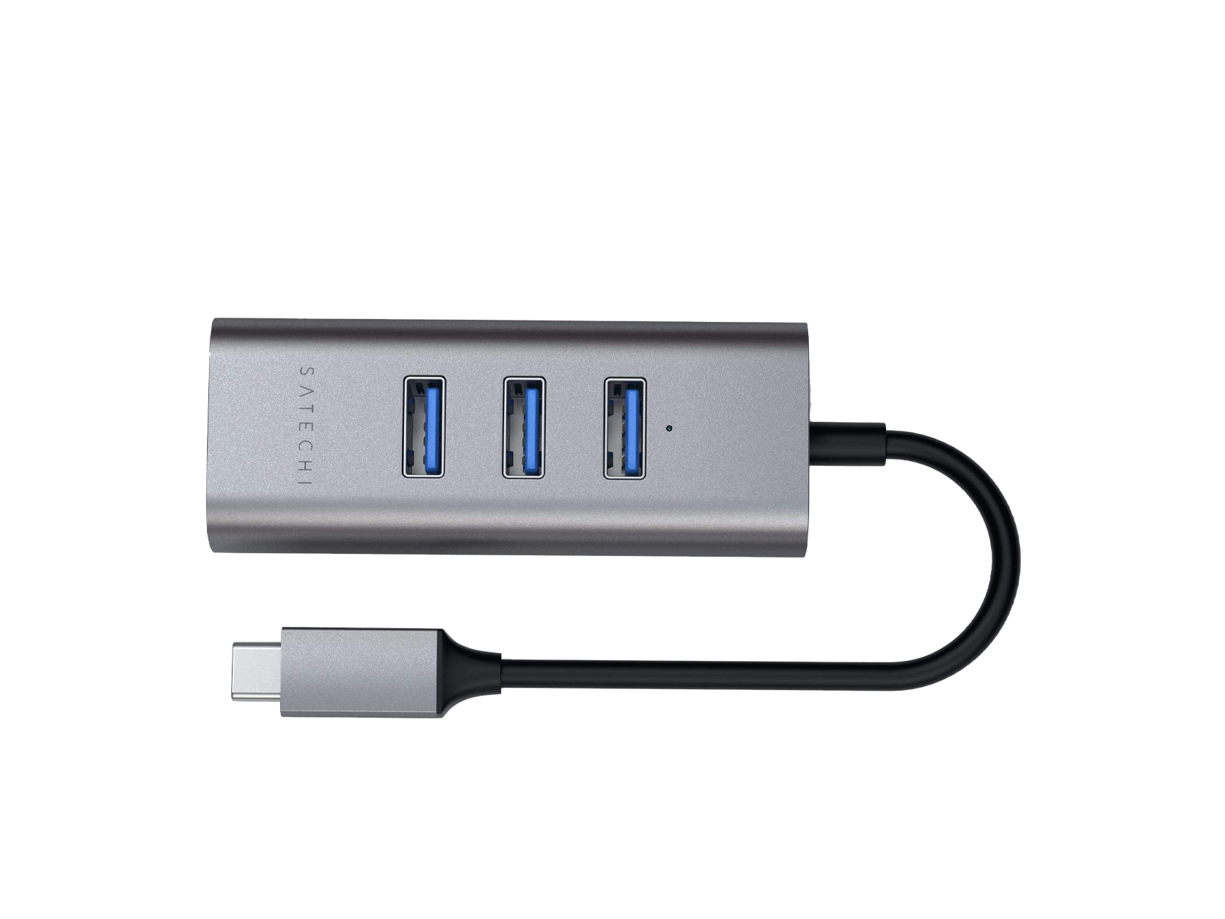 Satechi Type-C 2-in-1 USB Hub with Ethernet