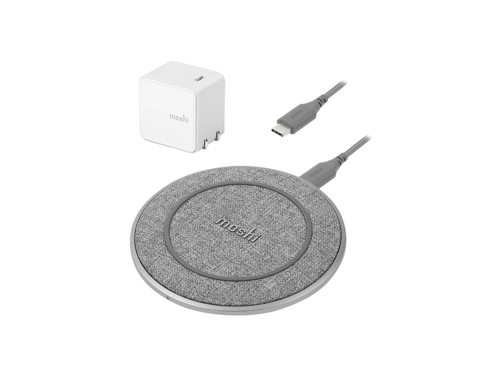 Moshi Otto Q Fast Wireless Charger Bundle Qi-certfied Moshi Otto Q Fast Wireless Charger Bundle Qi-certfied