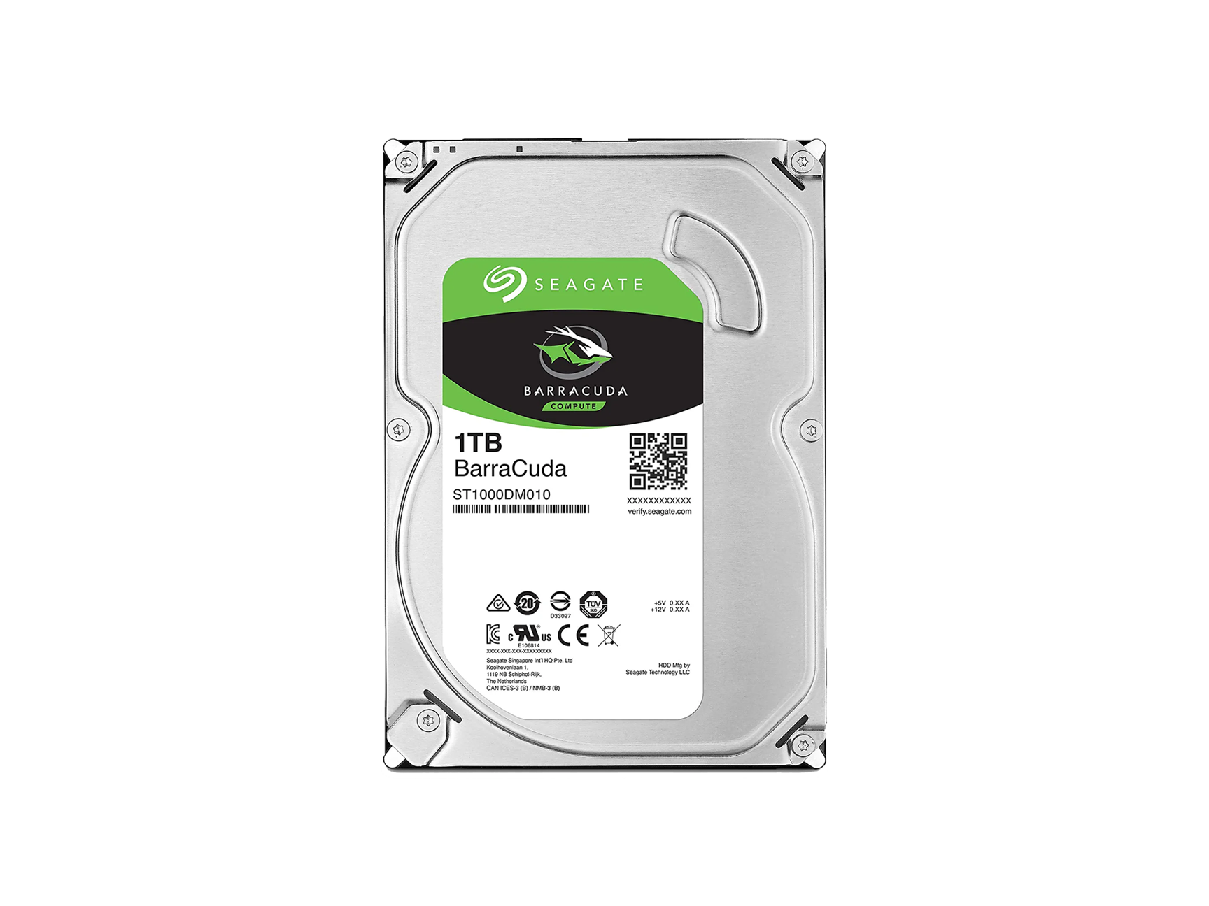 Seagate BarraCuda 1TB Internal Hard Drive HDD