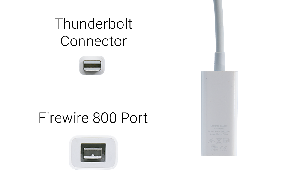 Apple Thunderbolt To Firewire Adapter Apple Thunderbolt To Firewire Adapter